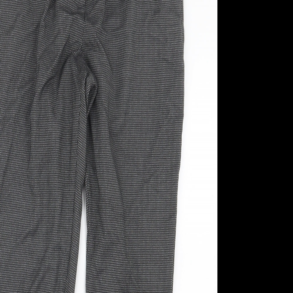 Marks and Spencer Womens Black   Trousers  Size 12 L27 in