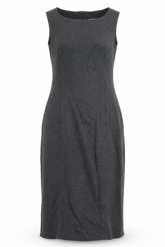 Next Womens Grey   Shirt Dress  Size 8
