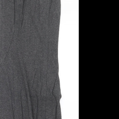Next Womens Grey   Shirt Dress  Size 8