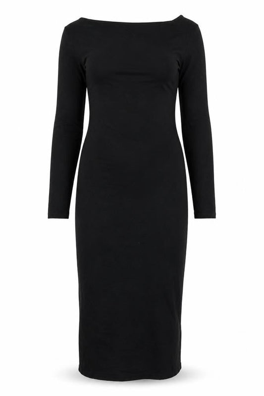 Boohoo Womens Black   T-Shirt Dress  Size 8