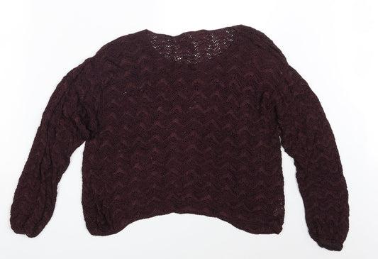 NEXT Womens Purple   Pullover Sweatshirt One Size