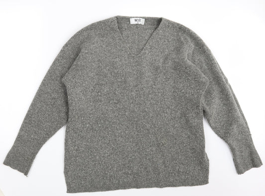 Wallis Womens Grey   Pullover Jumper Size S