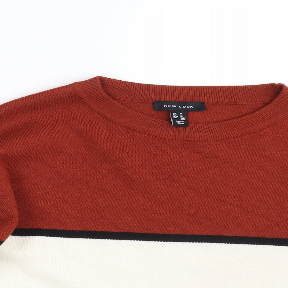 New loo Womens Multicoloured   Pullover Jumper Size M
