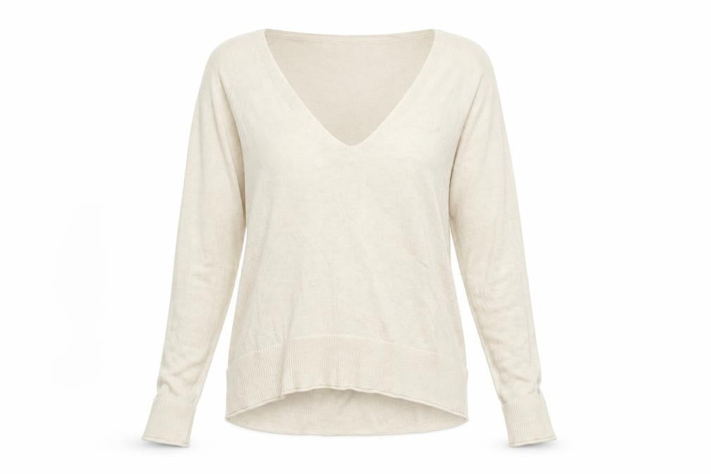 Stradivarius  Womens Beige   Pullover Sweatshirt Size S