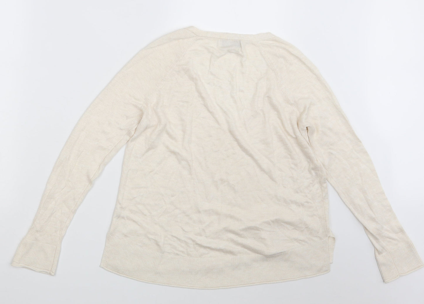 Stradivarius  Womens Beige   Pullover Sweatshirt Size S