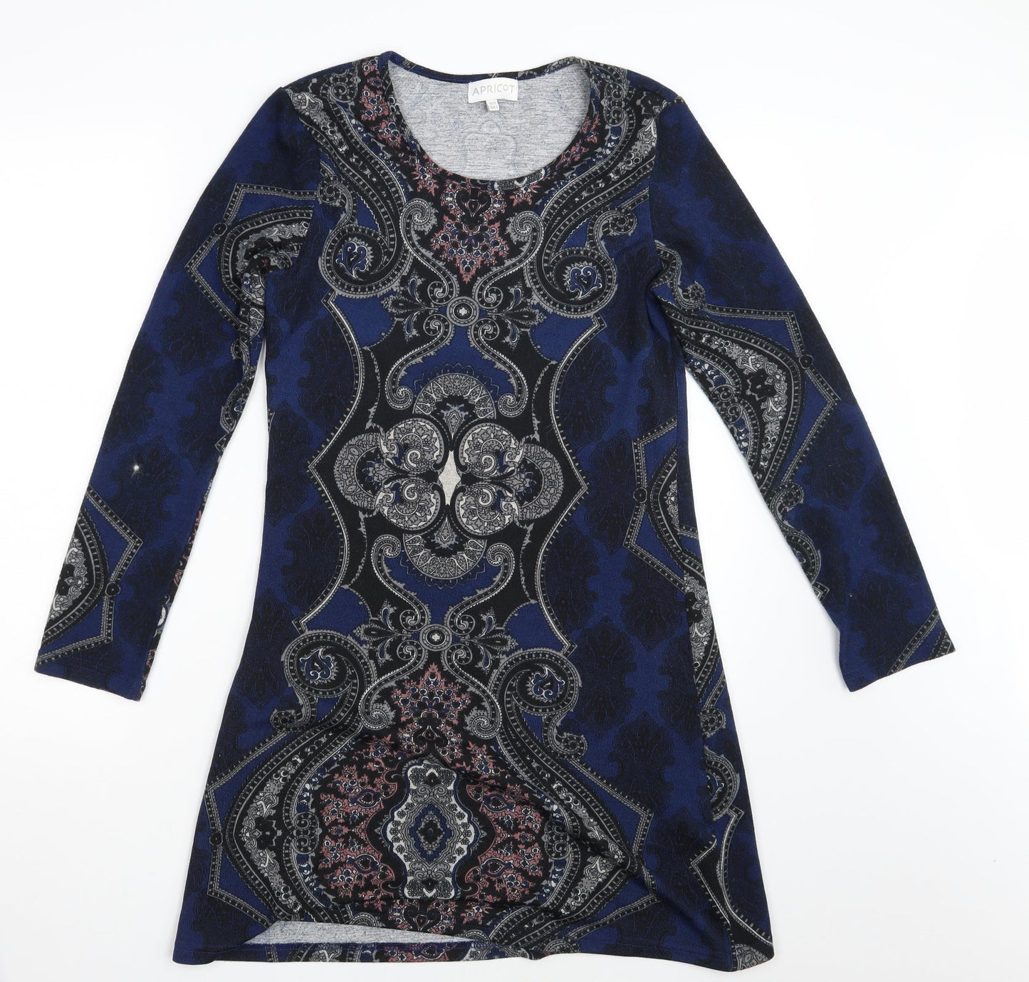 Apricot Womens Multicoloured Paisley  T-Shirt Dress  Size 10