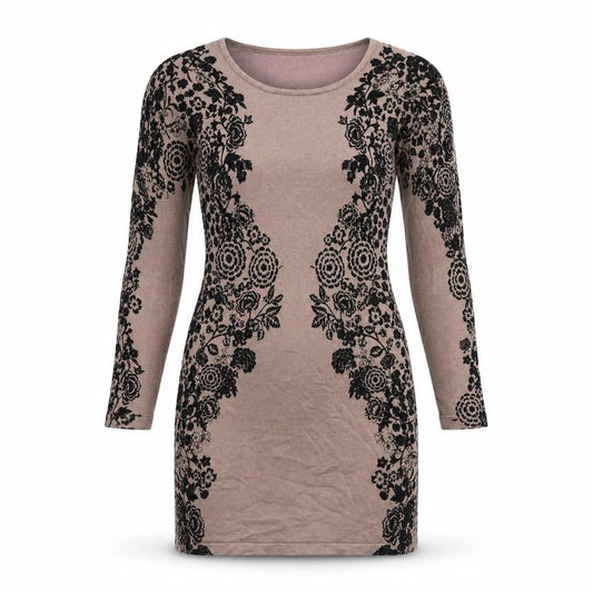 Apricot Womens Purple Floral  Fit & Flare  Size 12