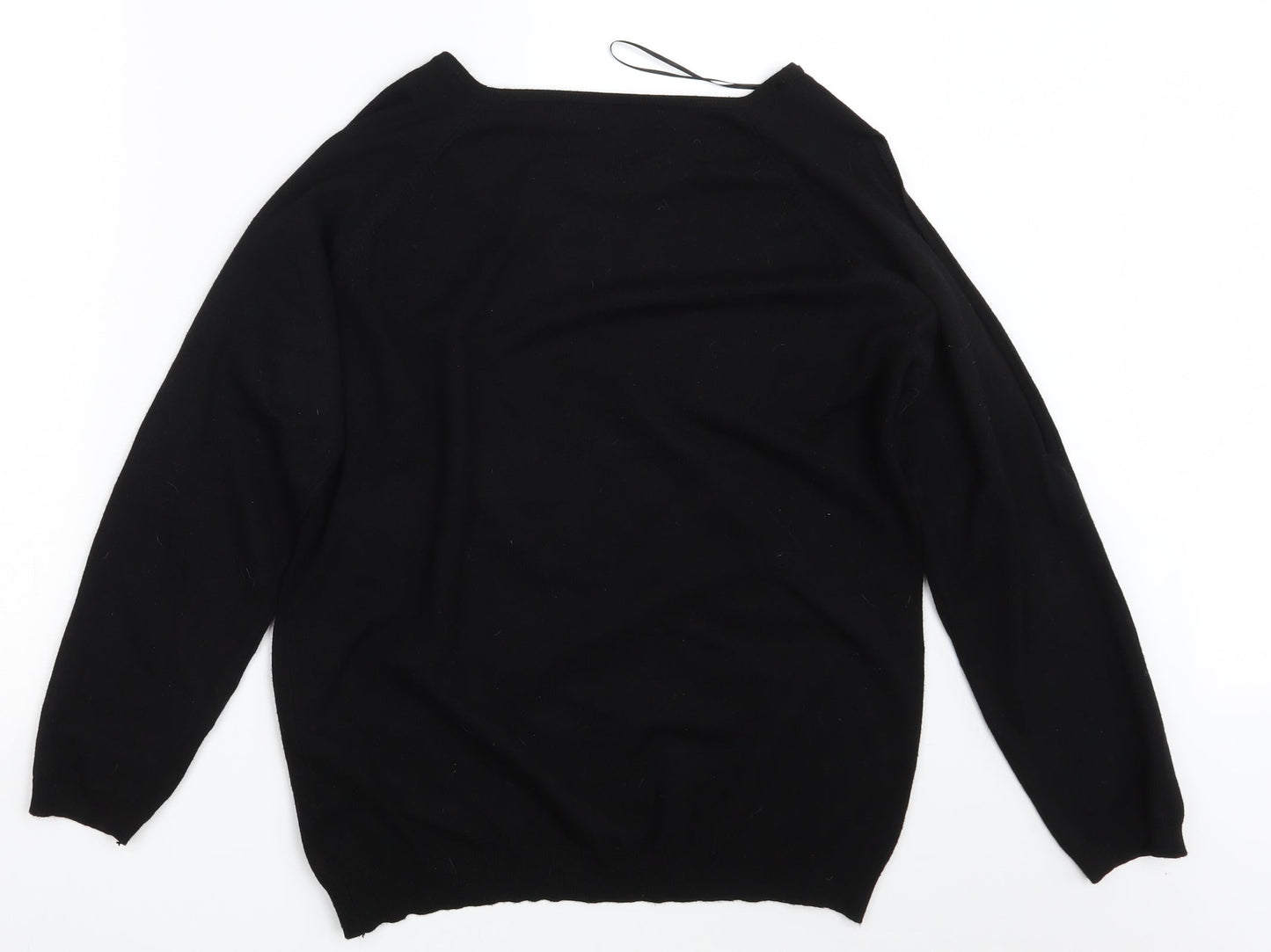 Preworn Womens Black   Pullover Sweatshirt Size XL
