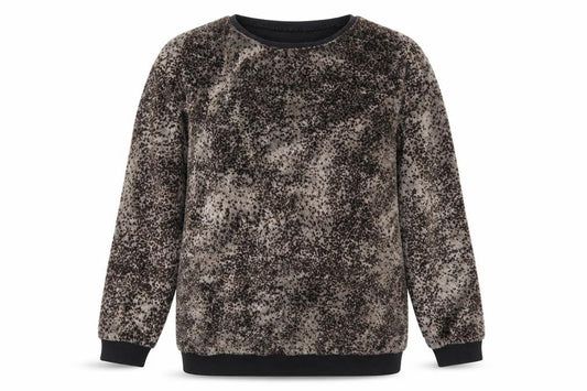 Next Womens Brown Animal Print  Pullover Jumper Size 14