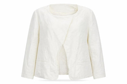 George Womens Ivory   Jacket Blazer Size 14