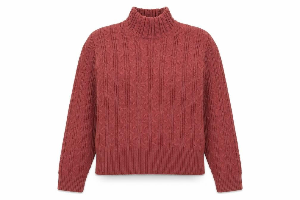 Joie de Vivre Womens Brown  Knit Pullover Jumper Size M
