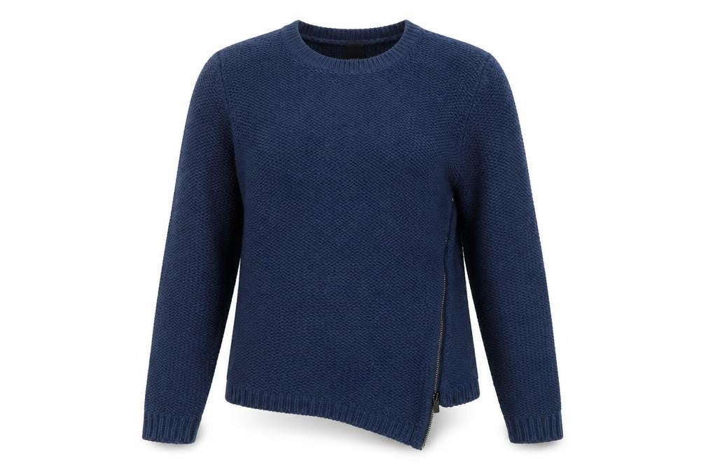 BC  Womens Blue  Knit Pullover Jumper Size 10