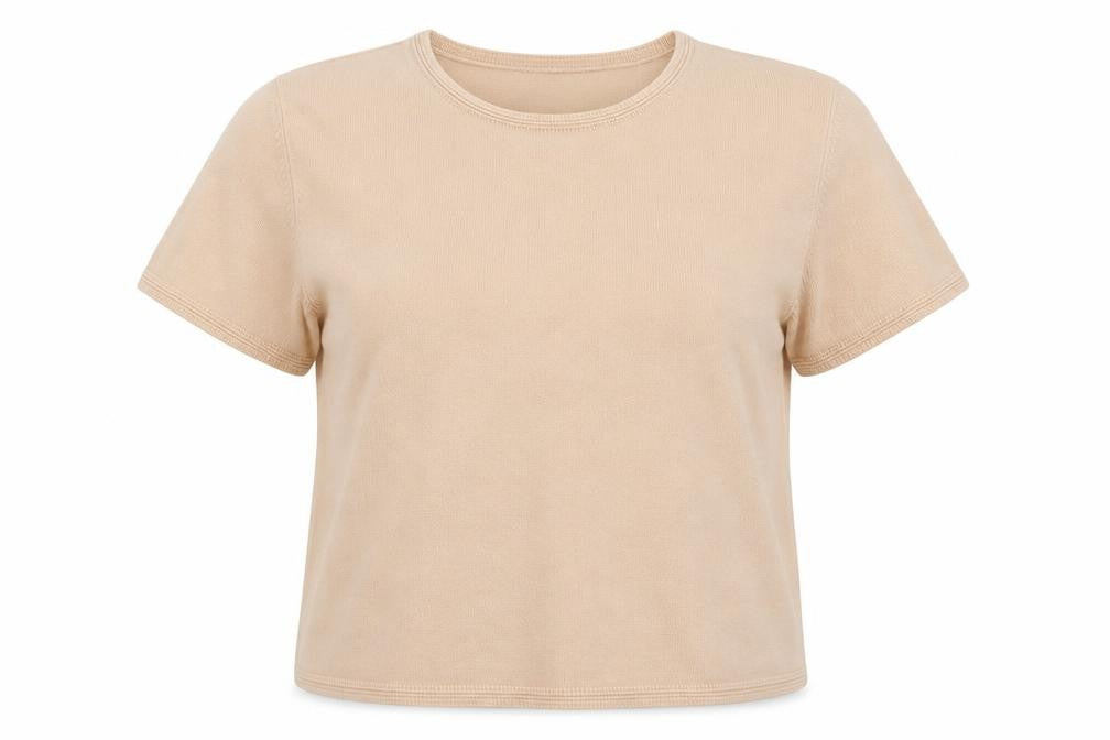 Marks & Spencer Womens Pink  Knit Basic T-Shirt Size 18