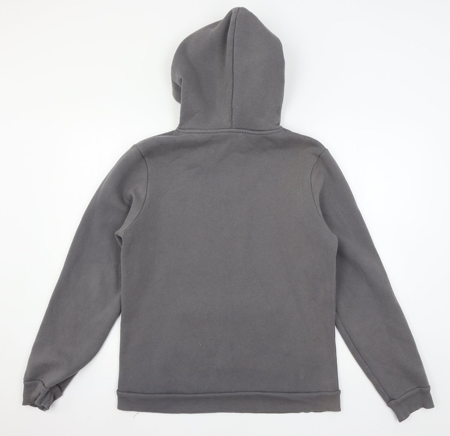 Just Hype Womens Grey  Jersey Pullover Hoodie Size 10