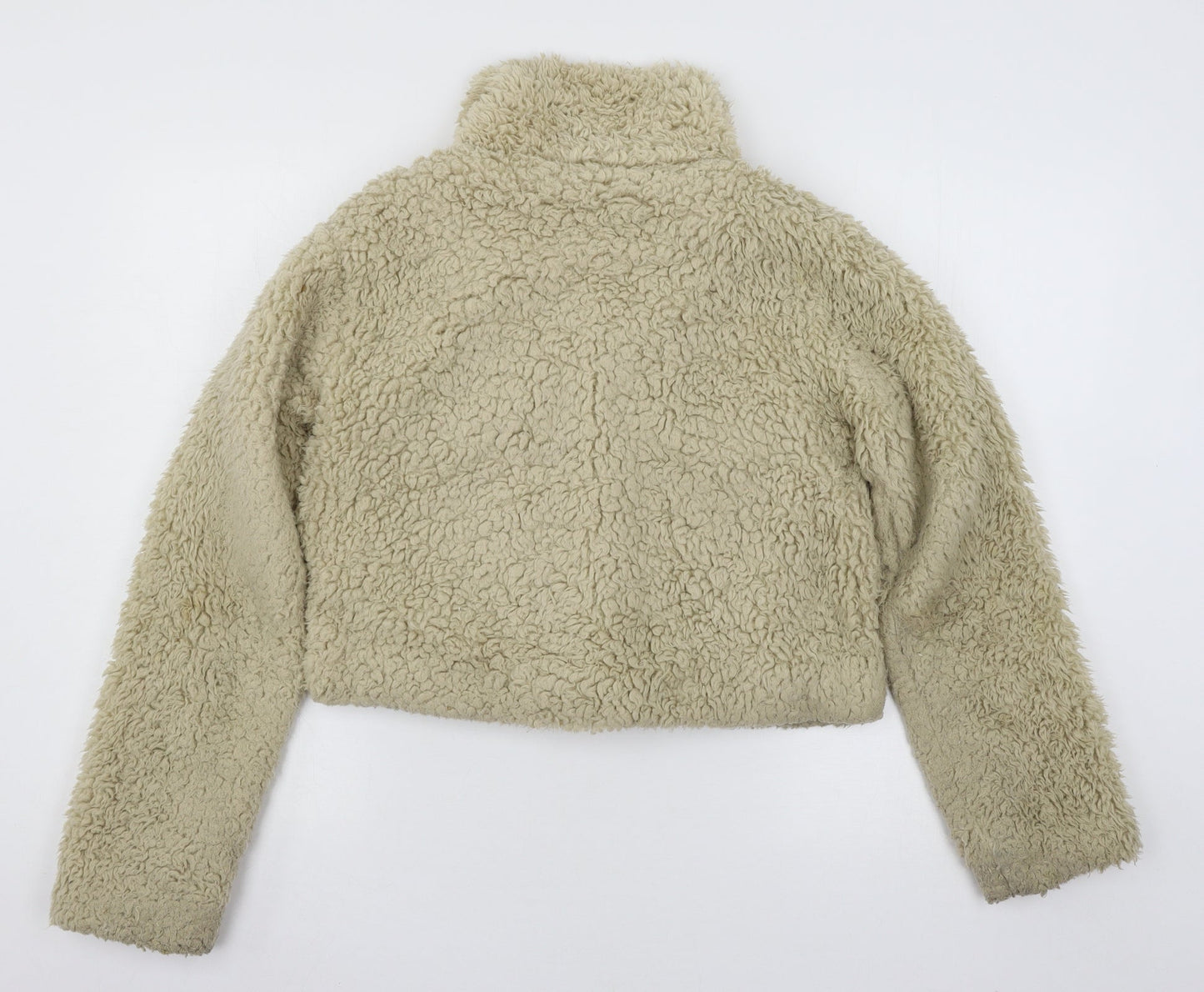 Rising Womens Beige  Microfibre Jacket  Size S