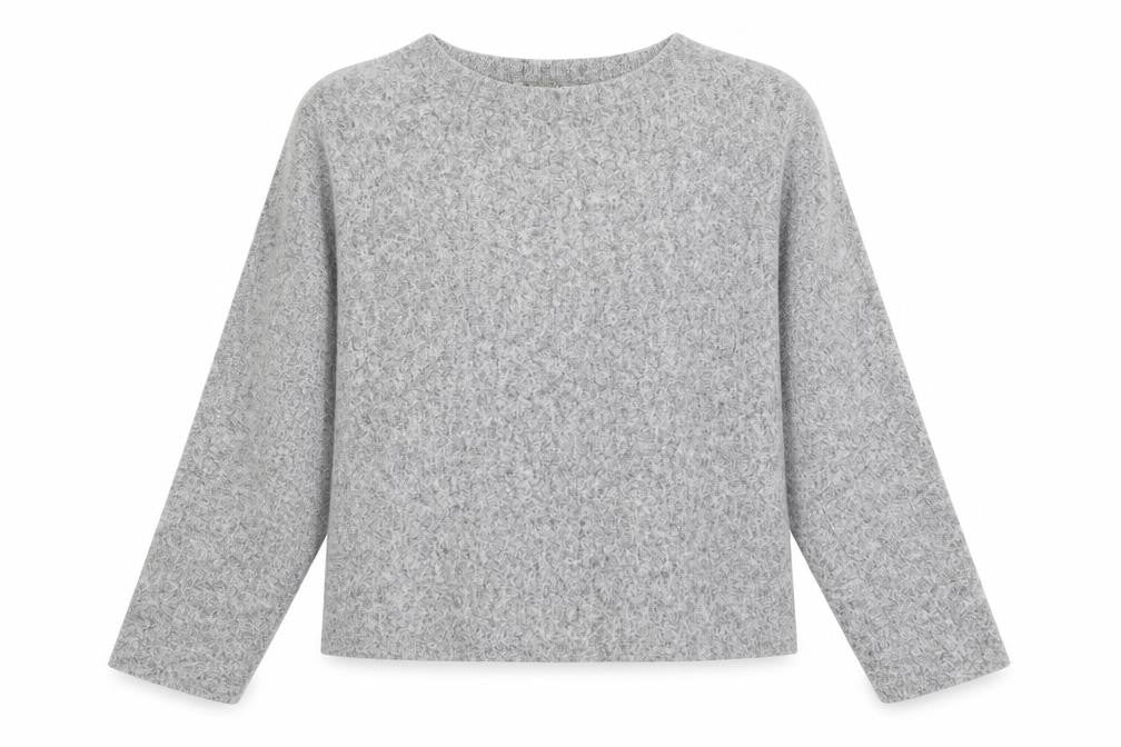 H&M Womens Grey  Jersey Pullover Jumper Size M