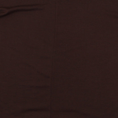Preloved Zanza Womens Brown  Knit Pullover Jumper Size XL - Label