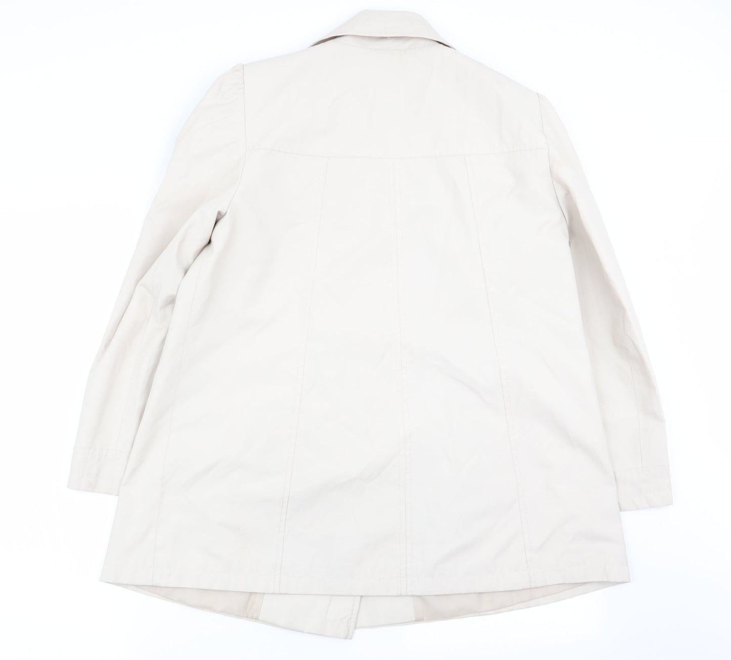BHS Womens Beige   Jacket Coat Size 14