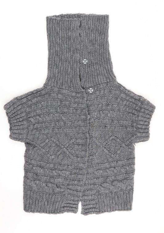 NEXT Womens Grey   Cardigan Jumper Size M