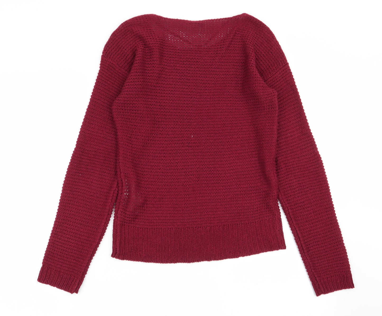 VERO MODA Womens Red   Pullover Jumper Size S
