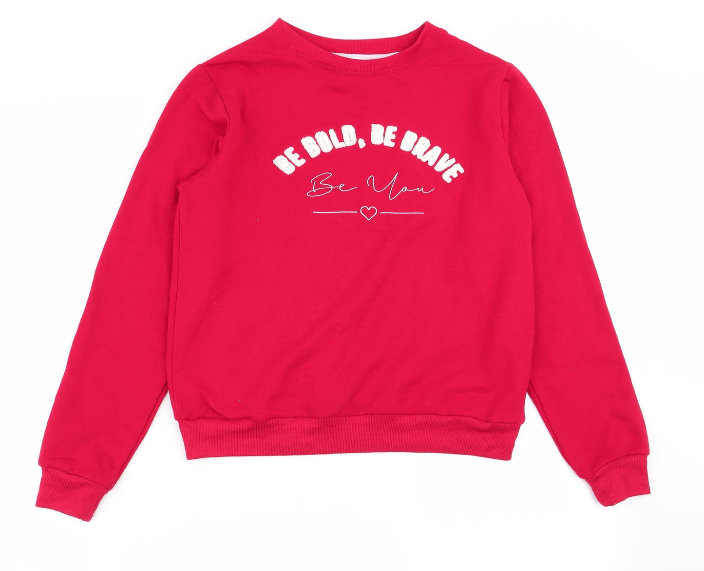 New Look Girls Red   Pullover Jumper Size S