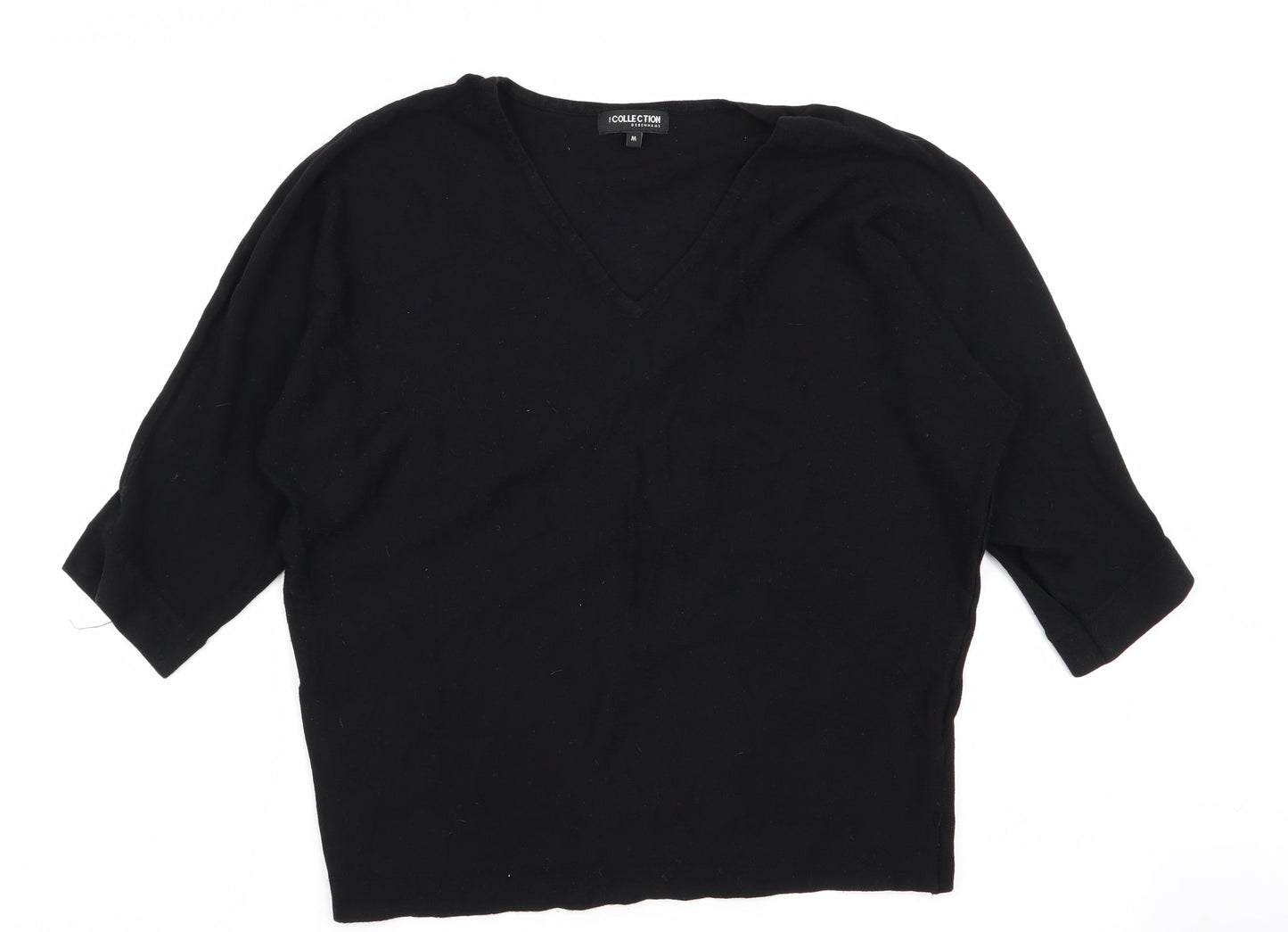 Debenhams Womens Black   Pullover Jumper Size M