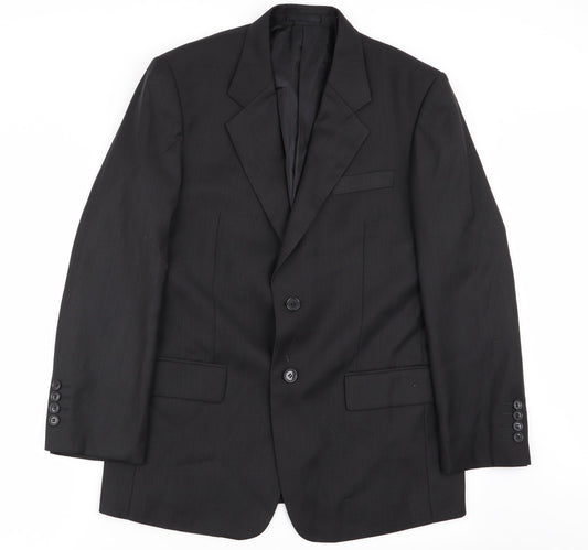 Preworn Mens Black   Jacket Blazer Size M