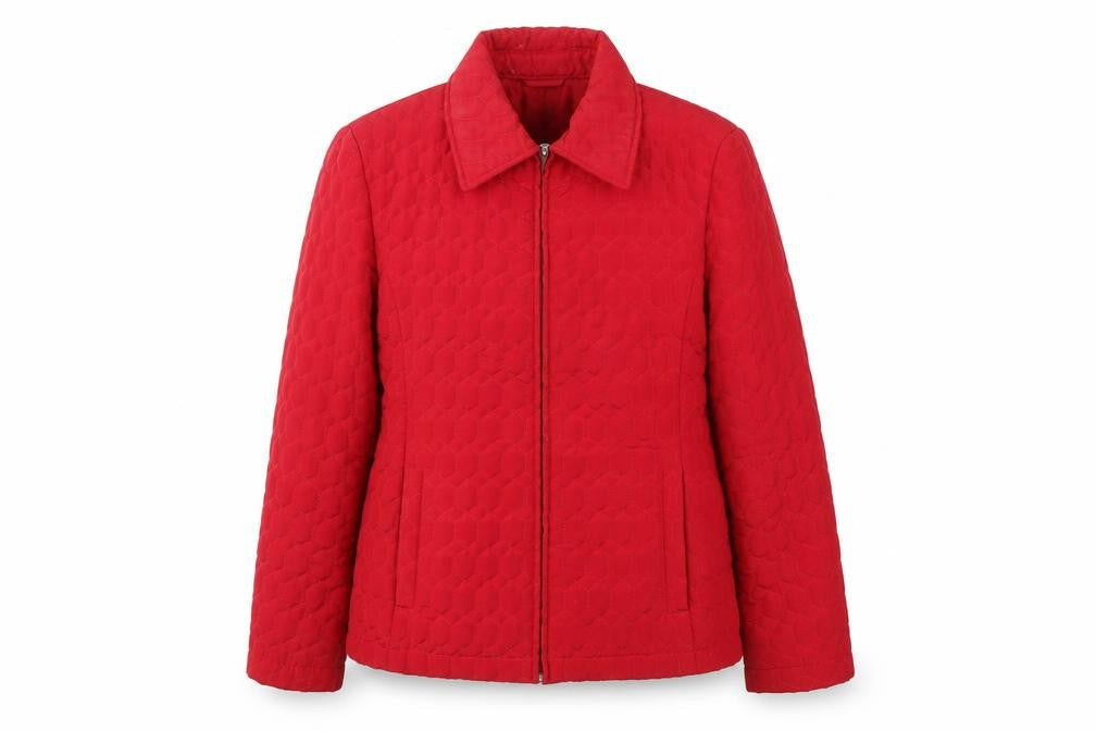 YBC Womens Red   Jacket Coat Size M