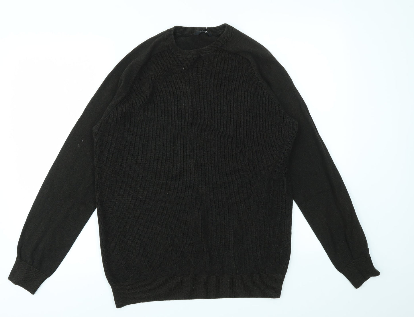 George Mens Brown   Pullover Sweatshirt Size M
