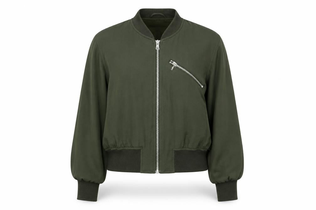 H&M Womens Green   Jacket Coatigan Size 8