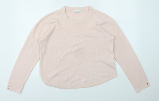 M&S Womens Pink   Pullover Jumper Size 12