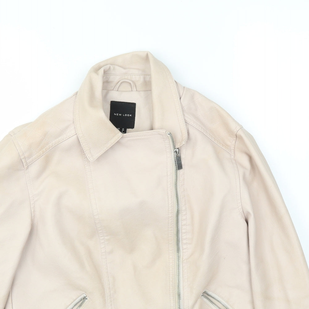 New Look Womens Pink   Jacket Coat Size 10