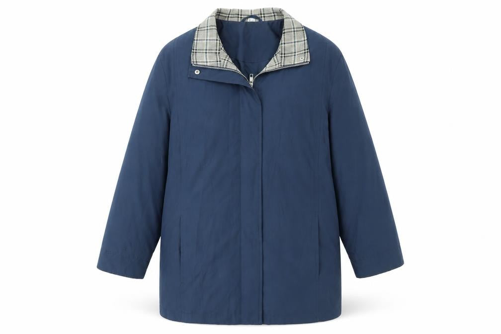Preworn Womens Blue   Jacket Coat Size 12