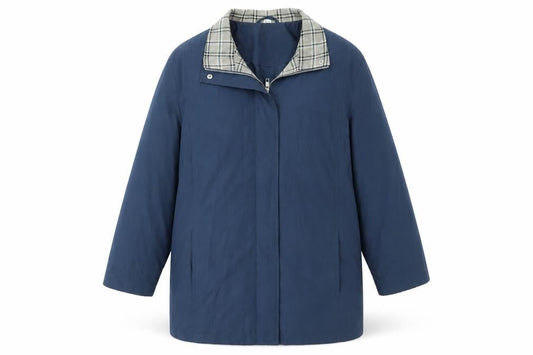 Preworn Womens Blue   Jacket Coat Size 12