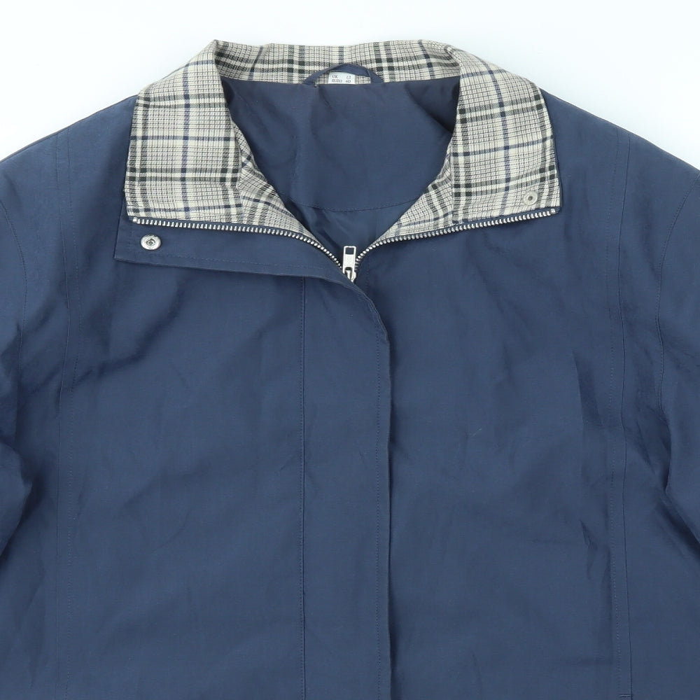 Preworn Womens Blue   Jacket Coat Size 12