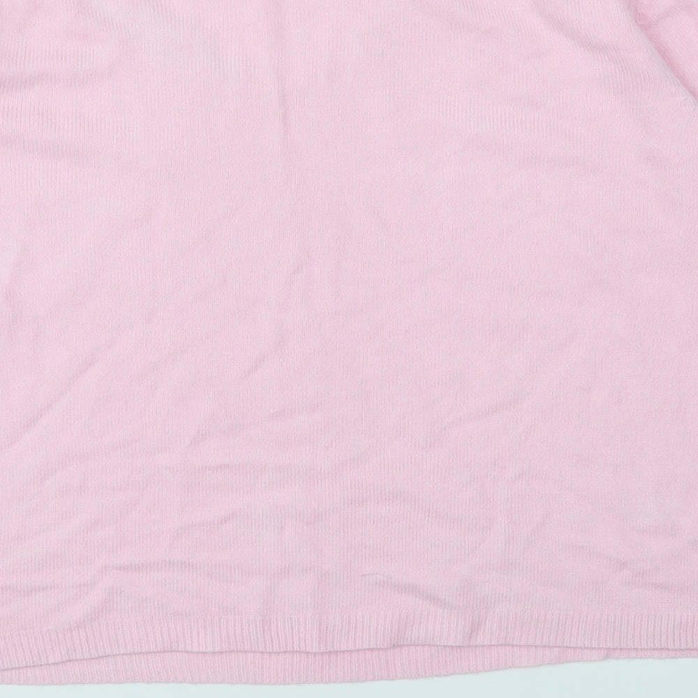 Debbie Morgan  Womens Pink   Pullover Jumper Size M