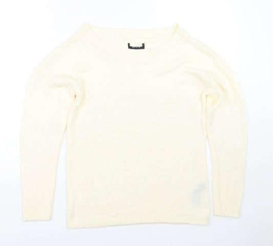 Preworn Womens Beige   Pullover Jumper Size 8