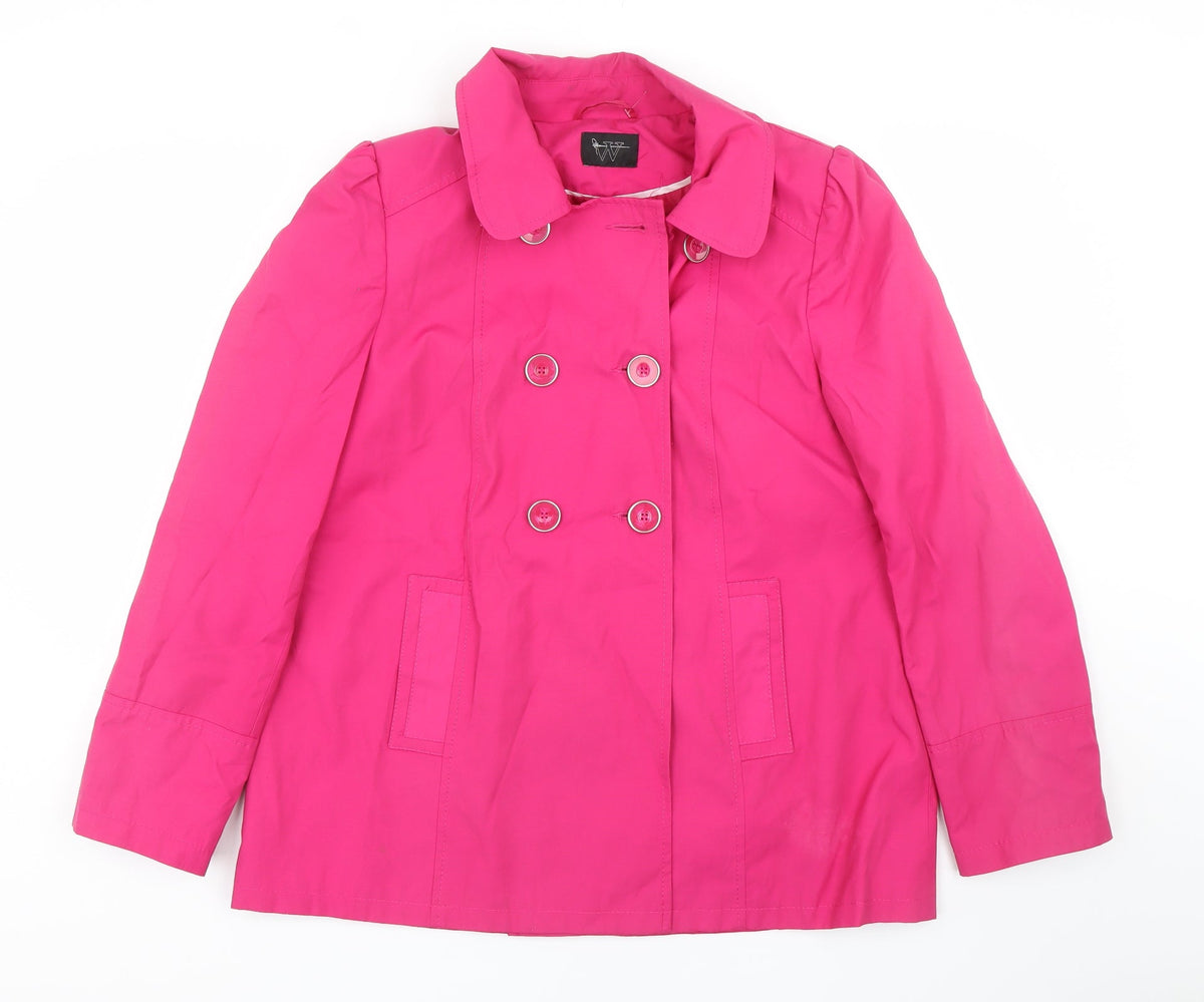 BHS Womens Pink   Jacket Coat Size 12