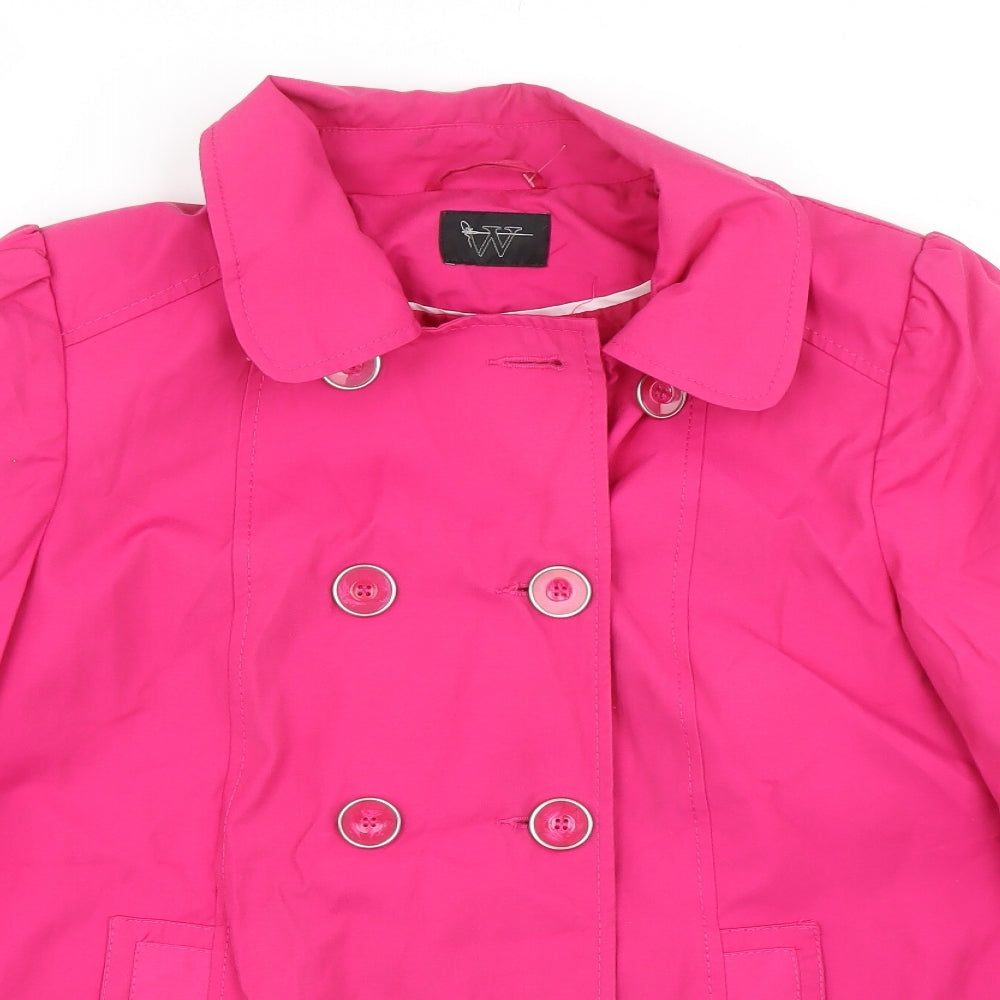 BHS Womens Pink   Jacket Coat Size 12