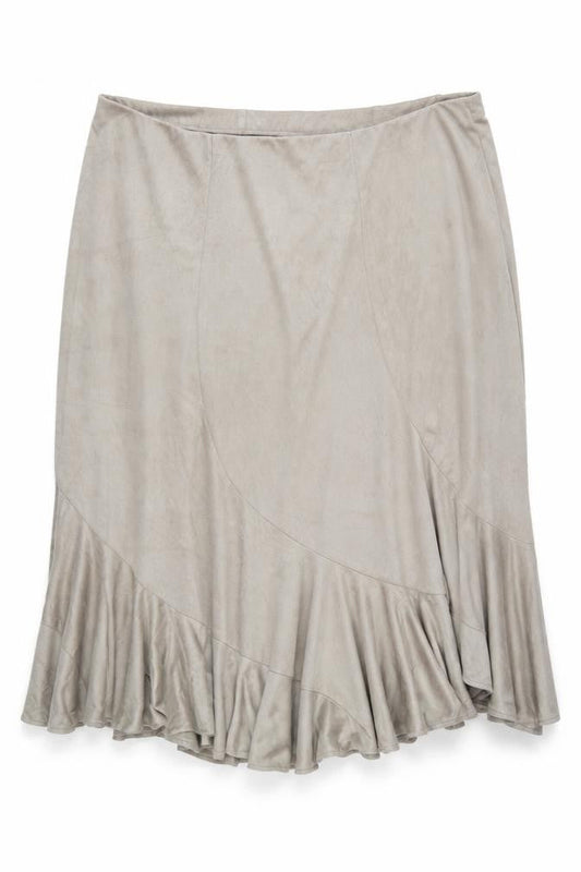 Damart Womens Beige   Trumpet Skirt Size 22