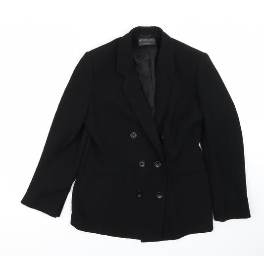 Alex& co Womens Black   Jacket Suit Size 12