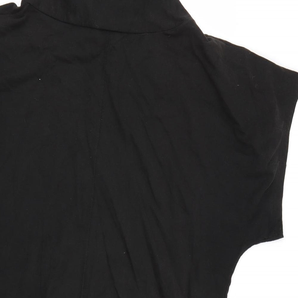Denim co Womens Black   Pullover Sweatshirt Size 16