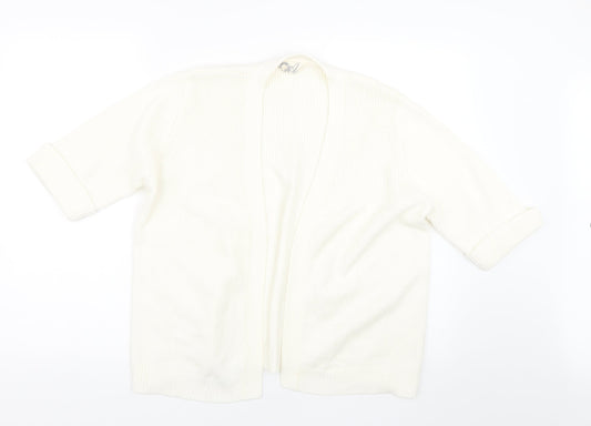 Authetic 1928 Womens White   Cardigan Jumper Size M