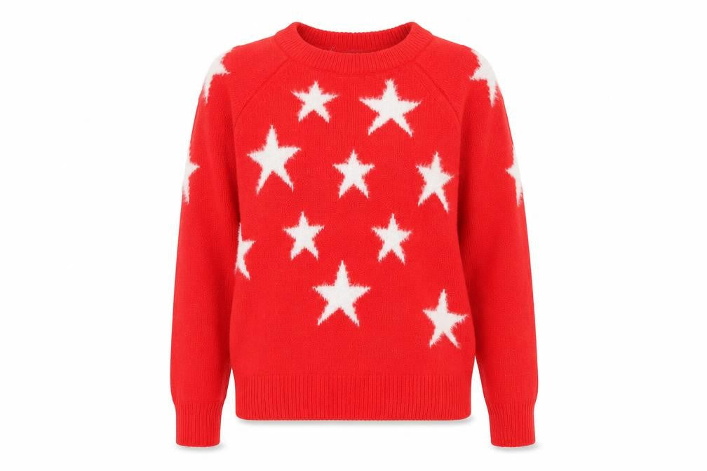 Next Womens Red Polka Dot  Pullover Jumper Size XS