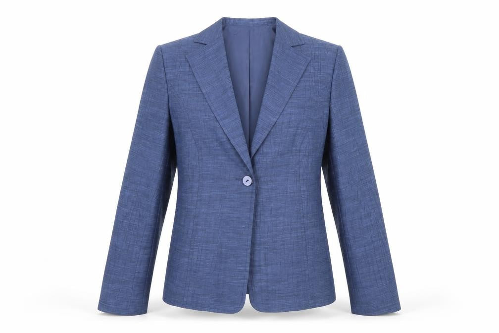 Pota Womens Blue   Jacket Suit Size 10