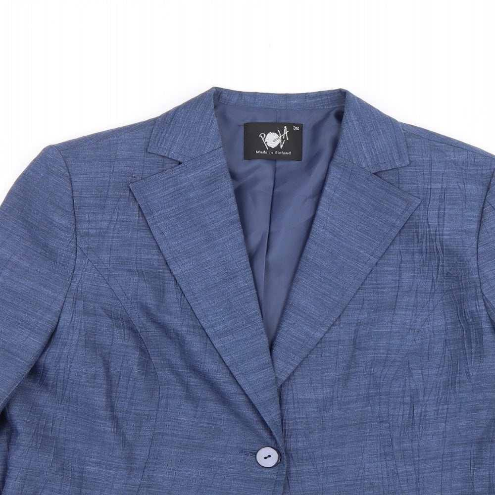 Pota Womens Blue   Jacket Suit Size 10