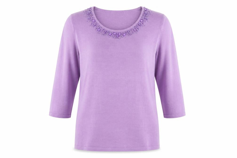 Preworn Womens Purple   Pullover Jumper Size M