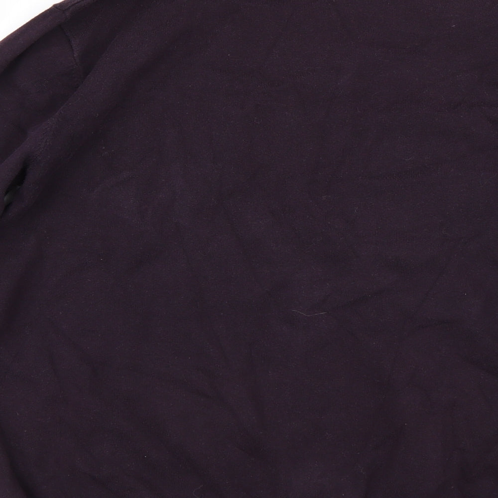 BHS Mens Purple   Pullover Jumper Size L