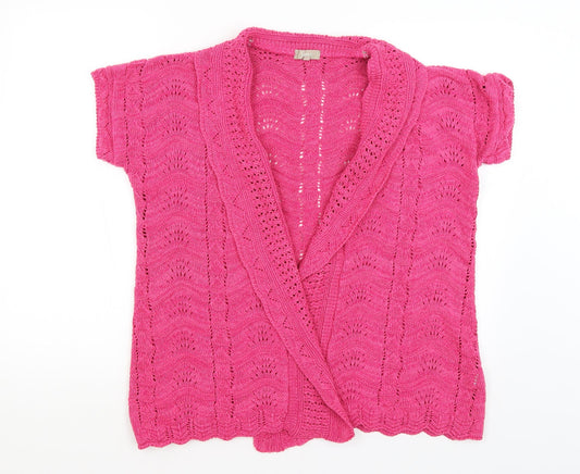 Soon  Womens Pink   Cardigan Jumper Size 16