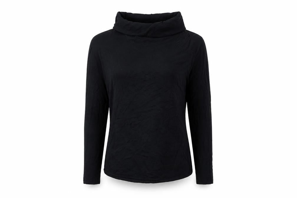 Villa Das Malhas Womens Black   Basic T-Shirt Size M